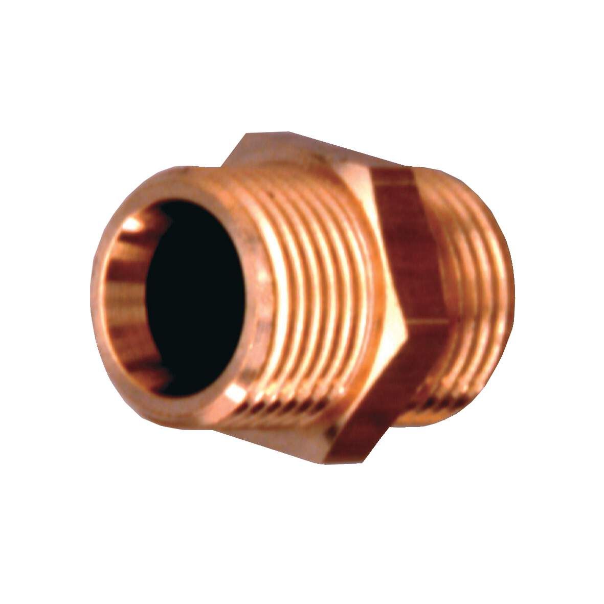 PROFIAIR Doppelnippel AG Messing 1/2"x1/2"