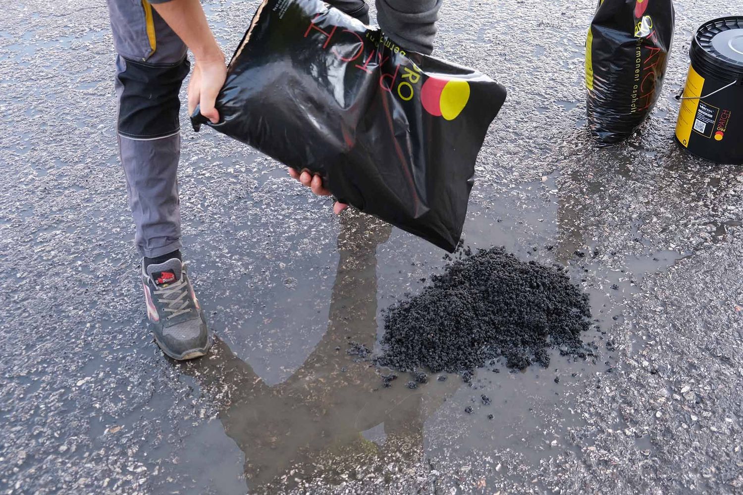 PROPATCH permanent Asphalt 25kg - 25 Säcke (Halbpalette)