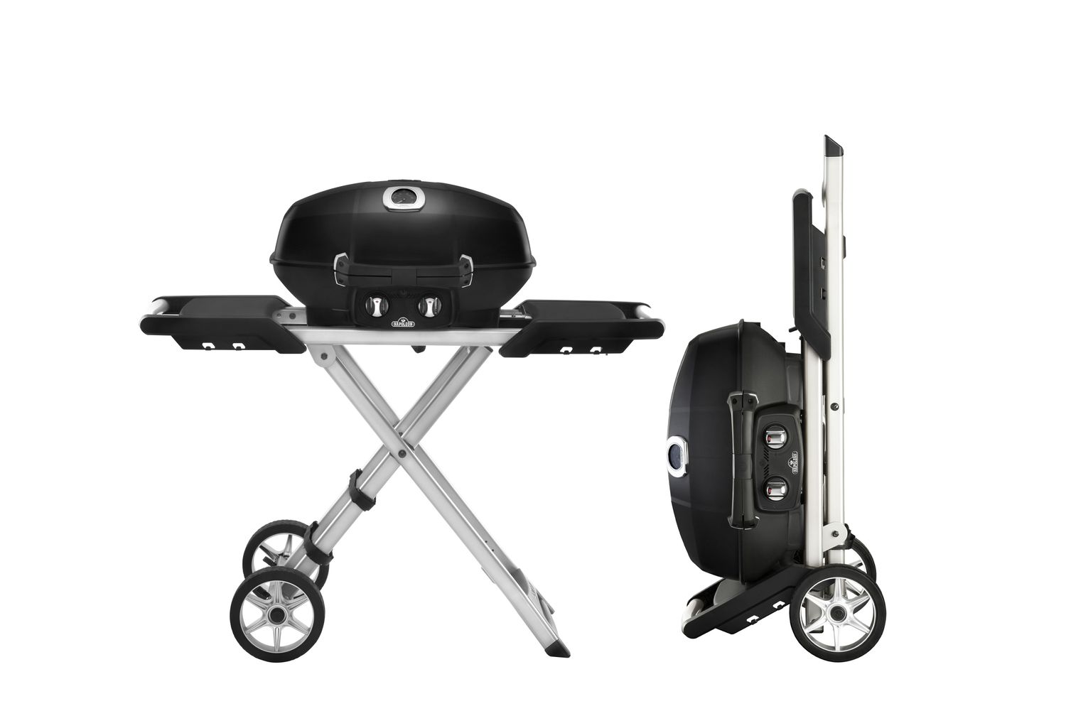 NAPOLEON Gasgrill TRAVELQ PRO285X Schwarz, mit klappbarem Wagen