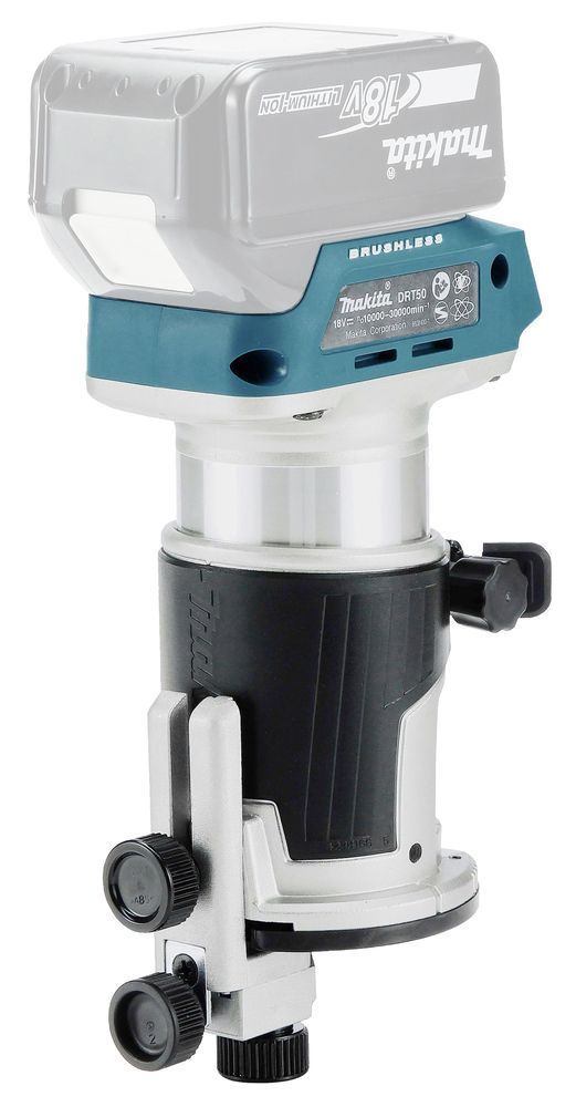 MAKITA Akku-Einhandfräse DRT50ZJX2
