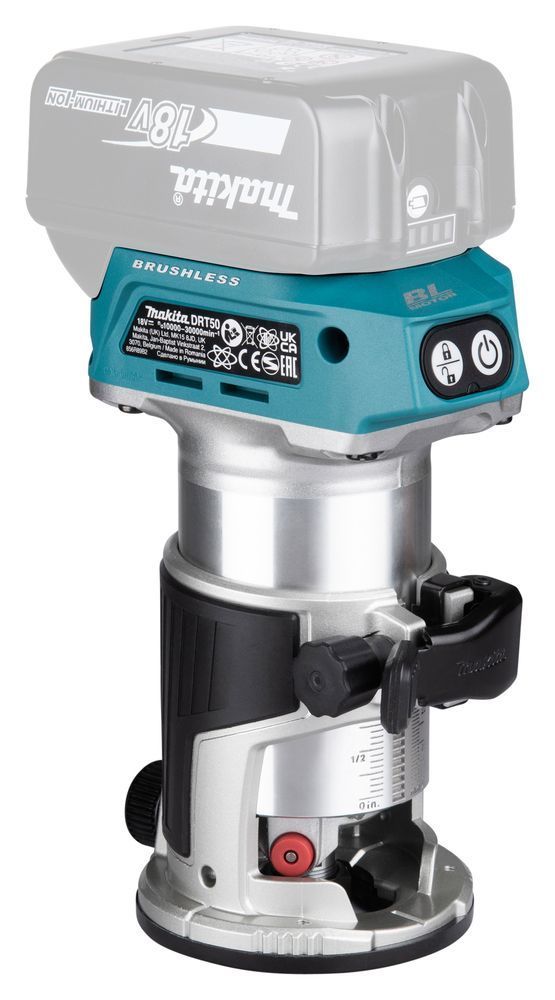 MAKITA Akku-Einhandfräse DRT50Z