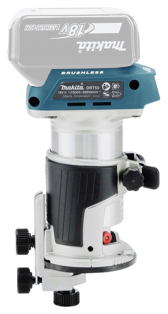 MAKITA Akku-Einhandfräse DRT50ZJX2