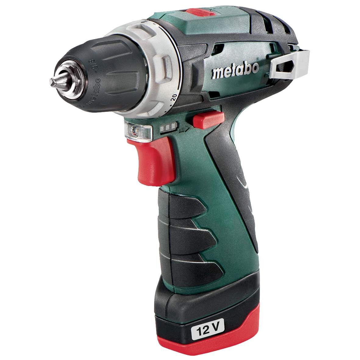 METABO Akku-Bohrschrauber PowerMaxxBS Basic 12V im Koffer (2x2,0 Ah