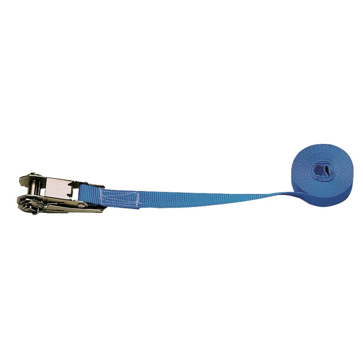 KERBL Ratschenzurrgurt 1-teiligblau 5m 25mm,Zugkraft 800kg