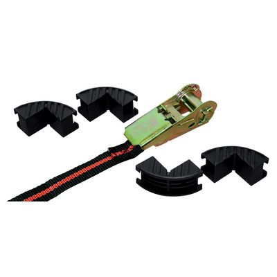 KERBL Ratschenzurrgurtset 1-teilig5m 25mm,4Kantenschutz,Zugkr.245kg