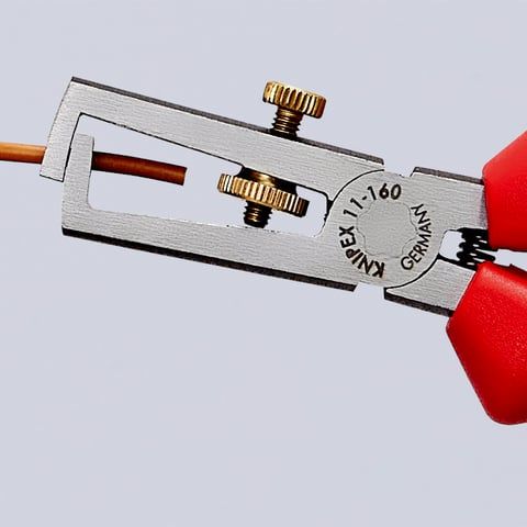 KNIPEX Abisolierzange poliert 160 mm