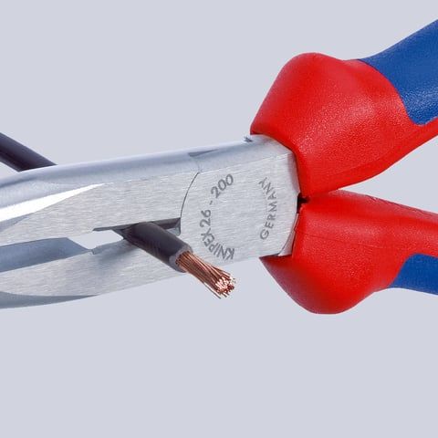 KNIPEX Flachrundzange gewinkelt 200 mm