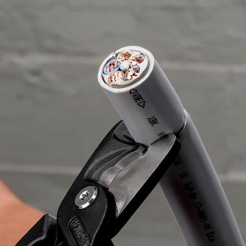 KNIPEX Kabelschere VDE 225 mm StepCut XL