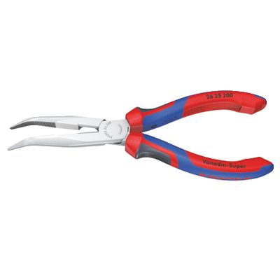 KNIPEX Flachrundzange 200 mm mit Schneide