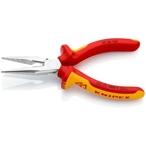 KNIPEX Flachrundzange VDE 160mm