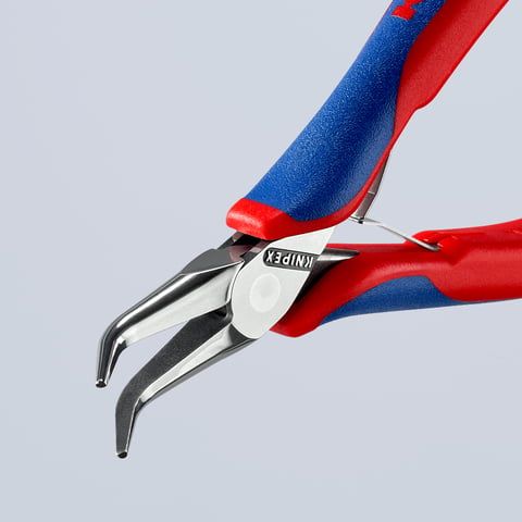 KNIPEX Elektronik-Greifzange 145 mm gebogen