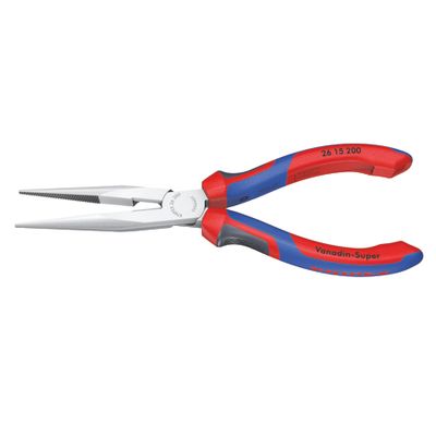 KNIPEX Flachrundzange mit Schneide 200 mm