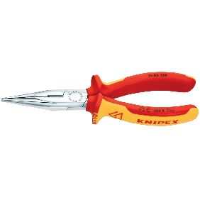 KNIPEX Flachrundzange VDE 160mm