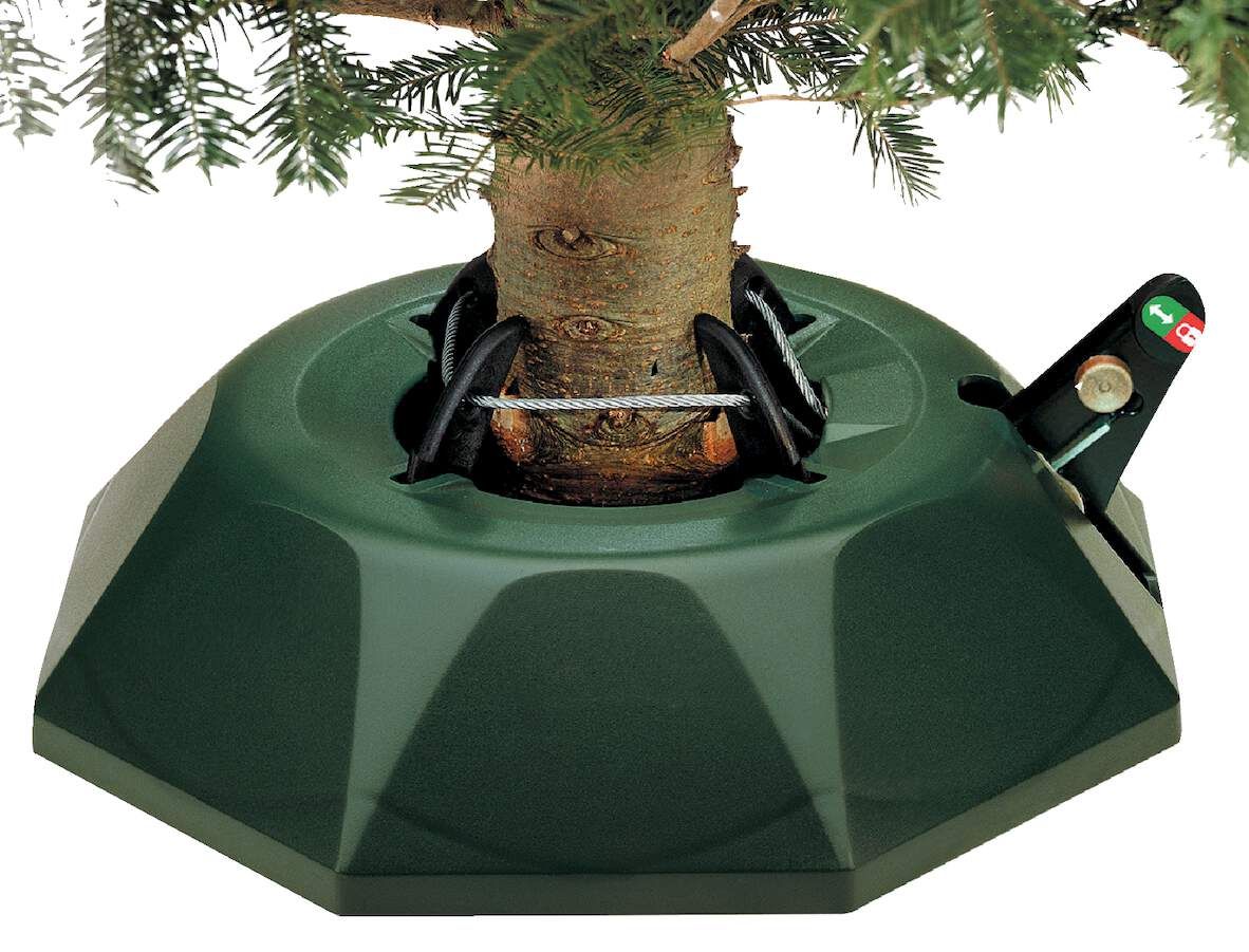 KRINNER Christbaumständer Hamburg Aqua grün, max. 220cm, DM 36,5cm