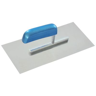 Glättekelle rostfrei Griff geb. 280x130x0,69mm