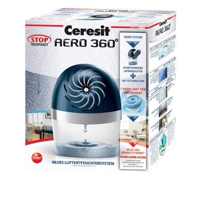 HENKEL Luftentfeuchter Set Ceresit Aero 360° inkl. 1 Tab