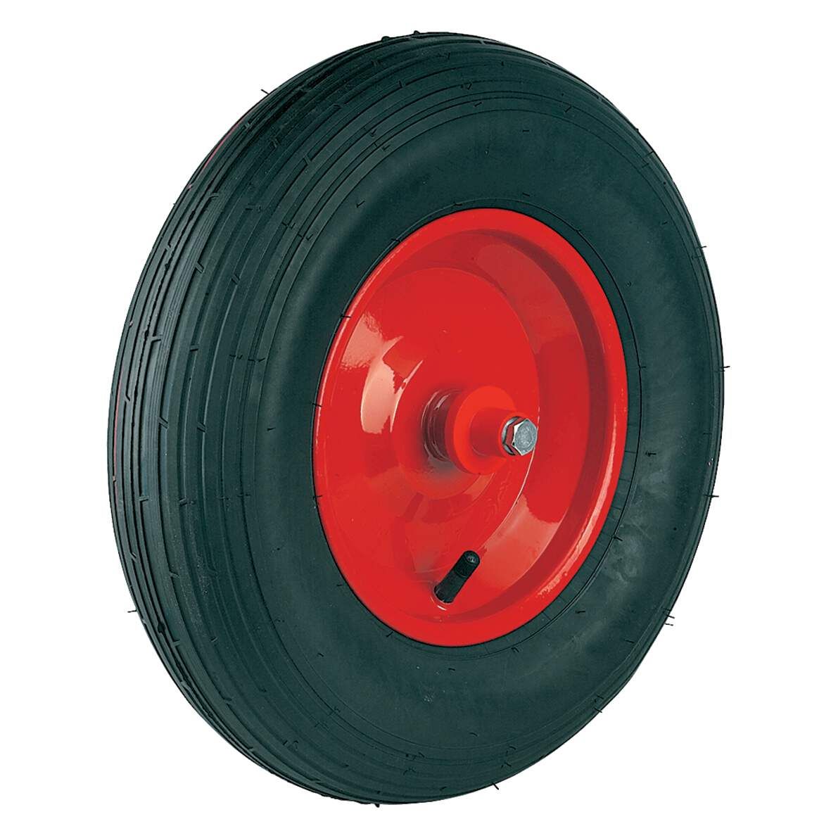 HOFMANINGER Schiebetruhe-Ersatzrad rot 400x100mm Flex Lite