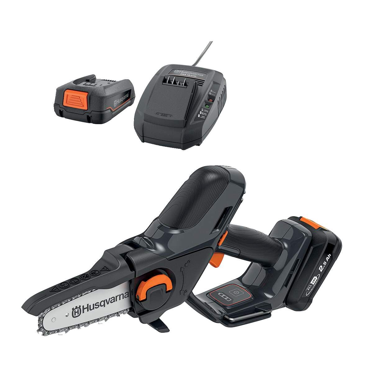 HUSQVARNA Akku-Astsäge P5-P4A Set Aspire inkl. Akku und Ladegerät