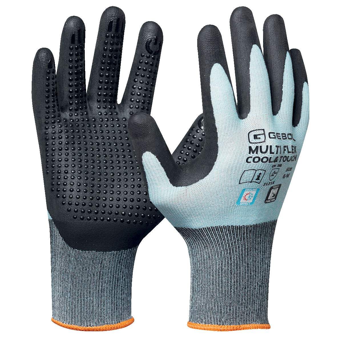 GEBOL Arbeitshandschuh Gr.8 Multi Flex Cool&amp;Touch