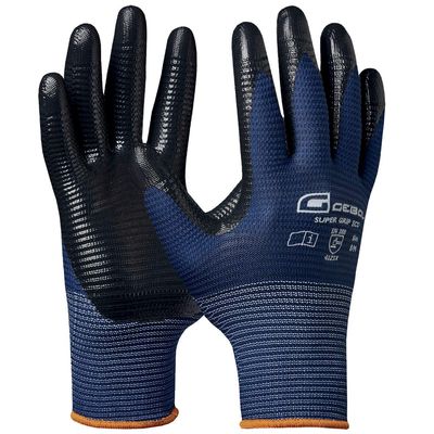 GEBOL Arbeitshandschuh Gr.10 Super Grip Eco