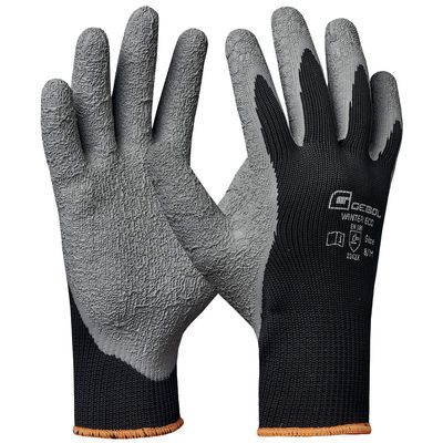 GEBOL Arbeitshandschuh Gr.9 Winter Eco schwarz
