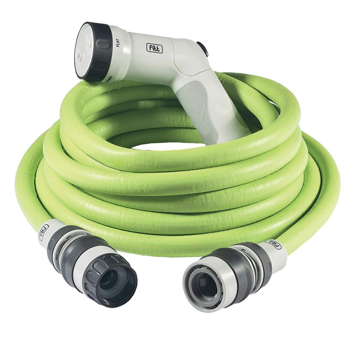 FITT Gartenschlauch-Set 15m lime Fitt Ikon