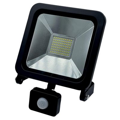 FORRES LED-Strahler FO 50W WMP IP44 4000lm 230V QC mit PIR-Sensor
