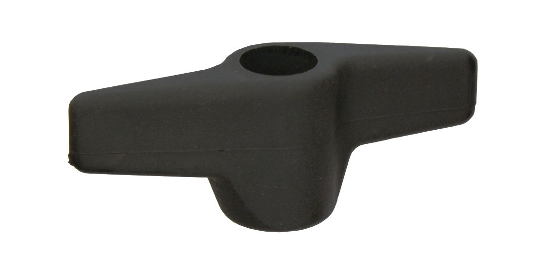 Flügelmuttern Ø65mm Polyamid schwarz M 6