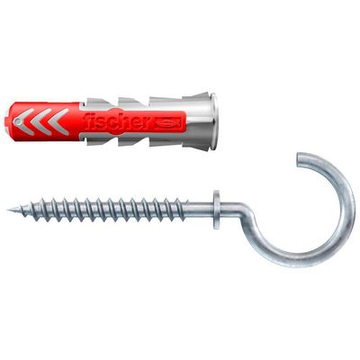 FISCHER Dübel DUOPOWER 8x40 RH K mit Rundhaken 5,5x77,4 Stück