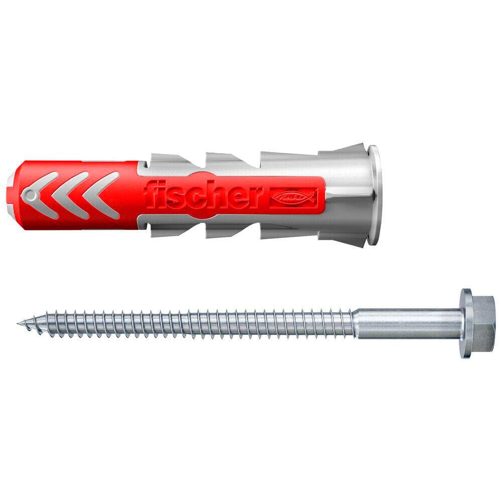 FISCHER Dübel DUOPOWER 10x50 S K mit Schraube 7x69,4 Stück