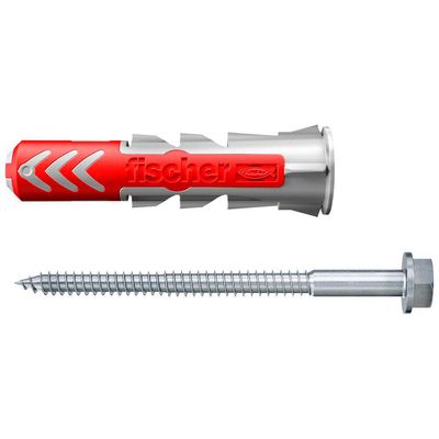 FISCHER Dübel DUOPOWER 10x50 S K mit Schraube 7x69,4 Stück