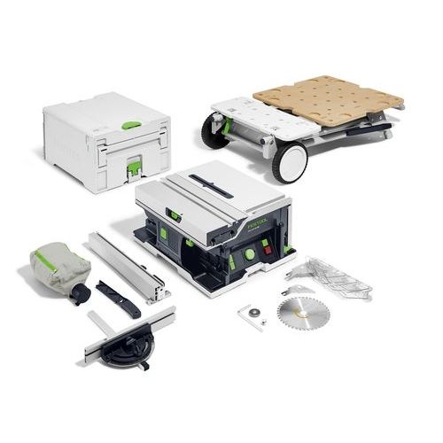 FESTOOL Akku-Tischkreissäge CSC SYS 50 EB-Basic-Set