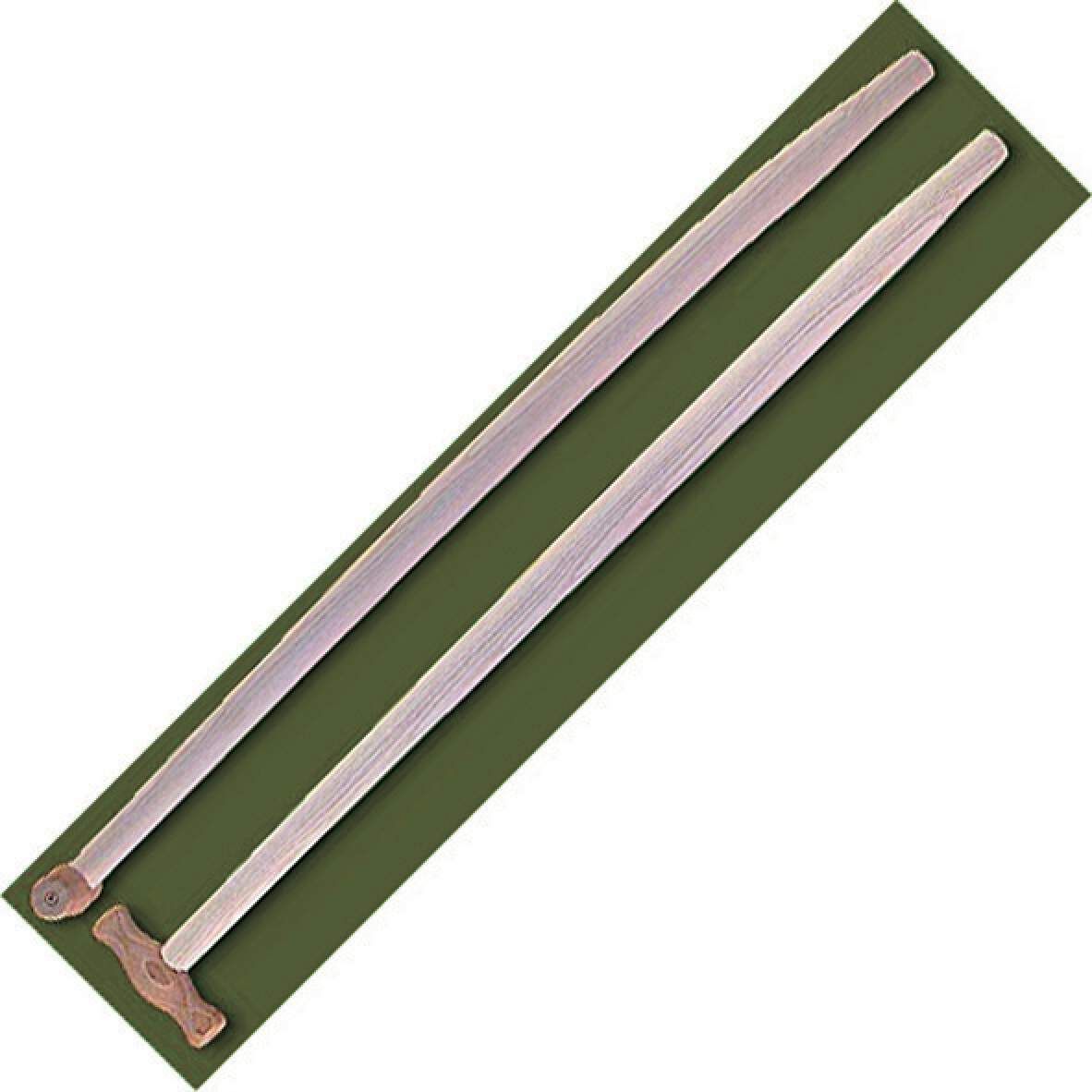 EBNER Spatenstiel Esche gerade mit T-Griff 900mm