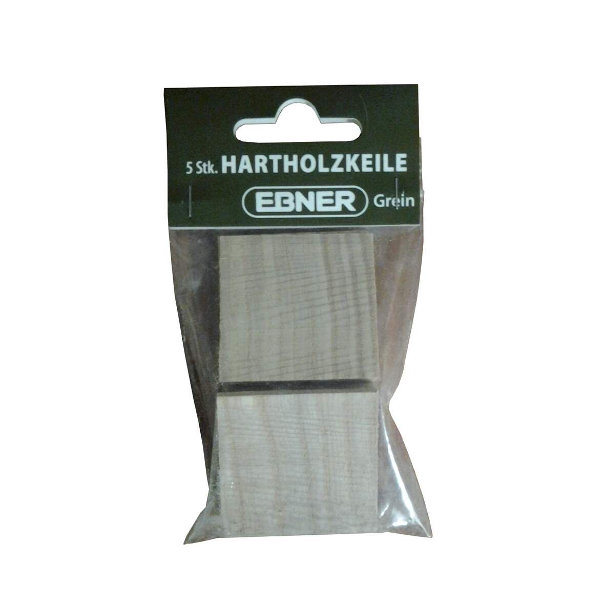EBNER Hartholzkeile Set 5-teilig 5 Stück 40/40/8mm