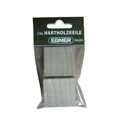 EBNER Hartholzkeile Set 5-teilig 5 Stück 40/40/8mm