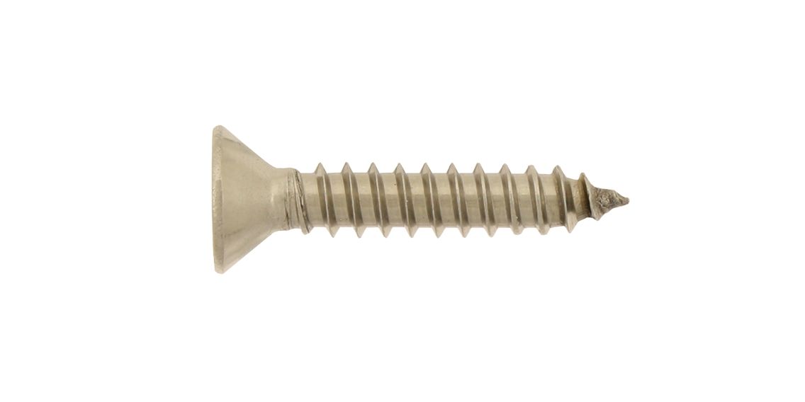 Blechschrauben DIN 7982 Edelstahl A2 4,8x16