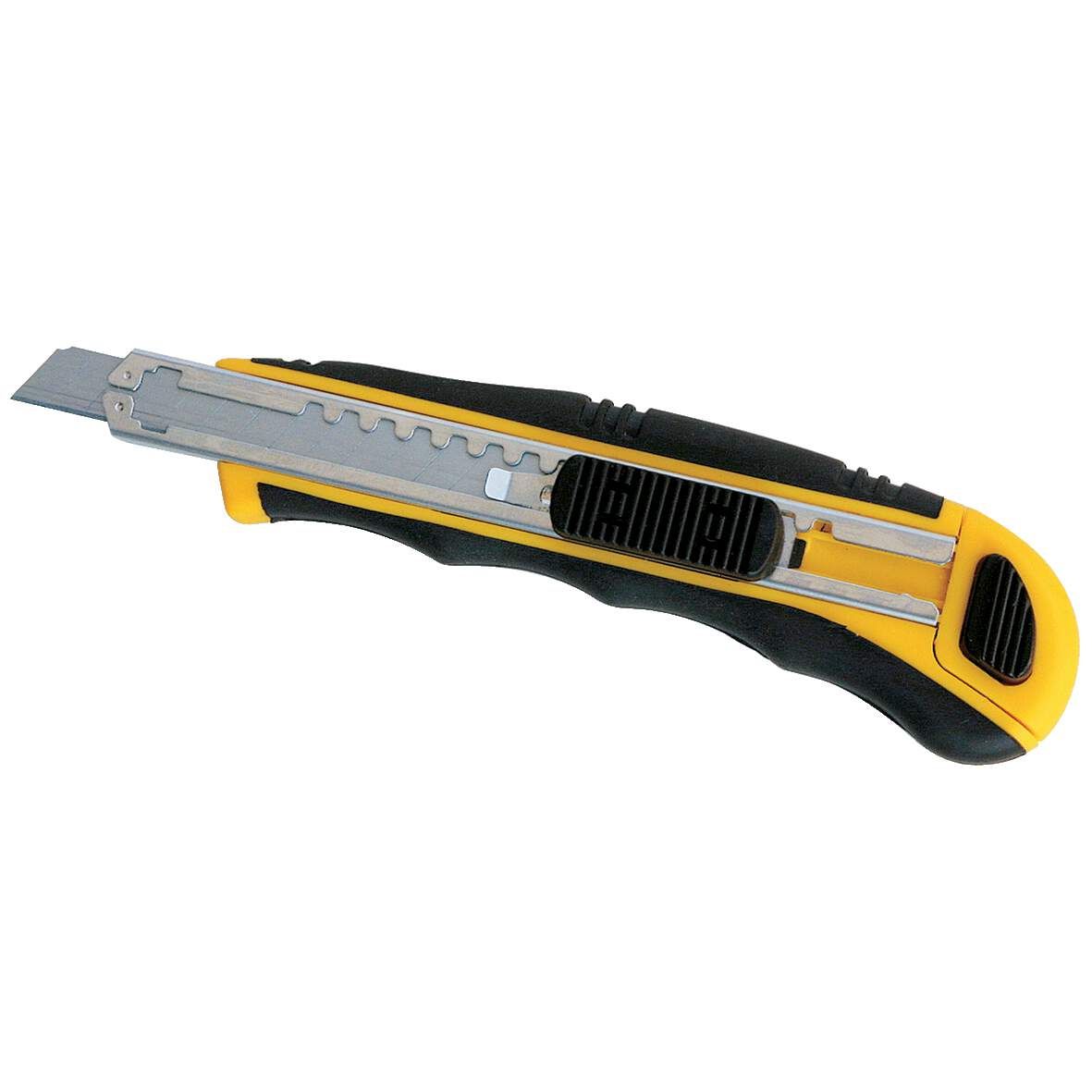 Cutter 9mm mit automit Feststellschieber mit 3 Klingen