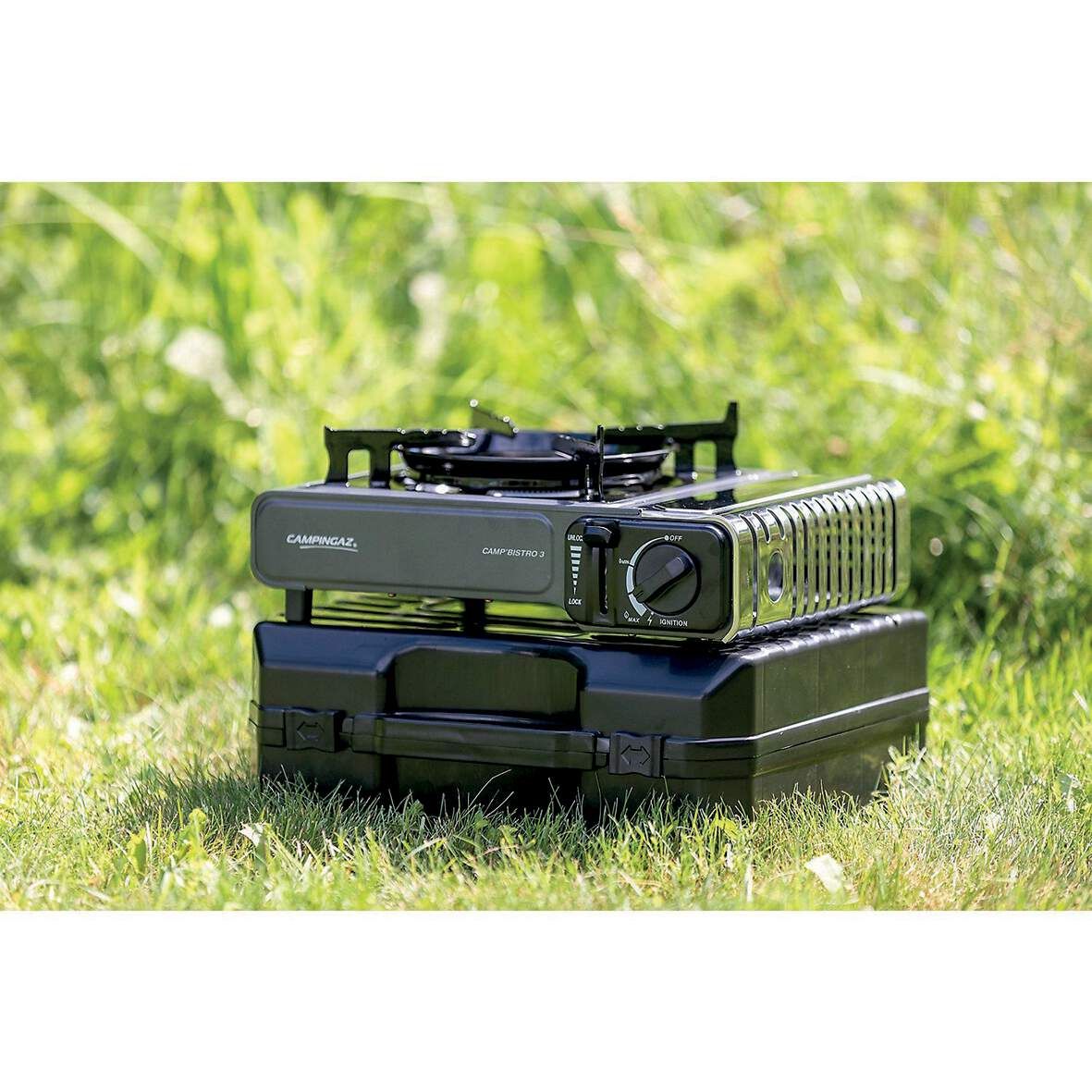 CAMPINGAZ Campingkocher CampBistro 3 kompakt, leicht, 2.200 Watt