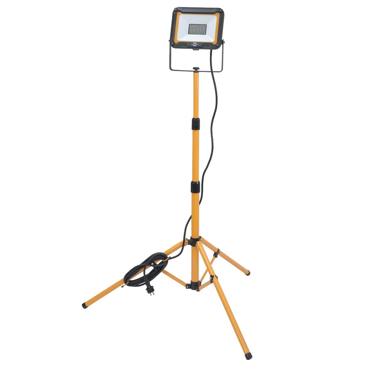 BRENNENSTUHL Stativ LED Strahler JARO 5050T 50W, 4400lm, IP65, 5m Kabel