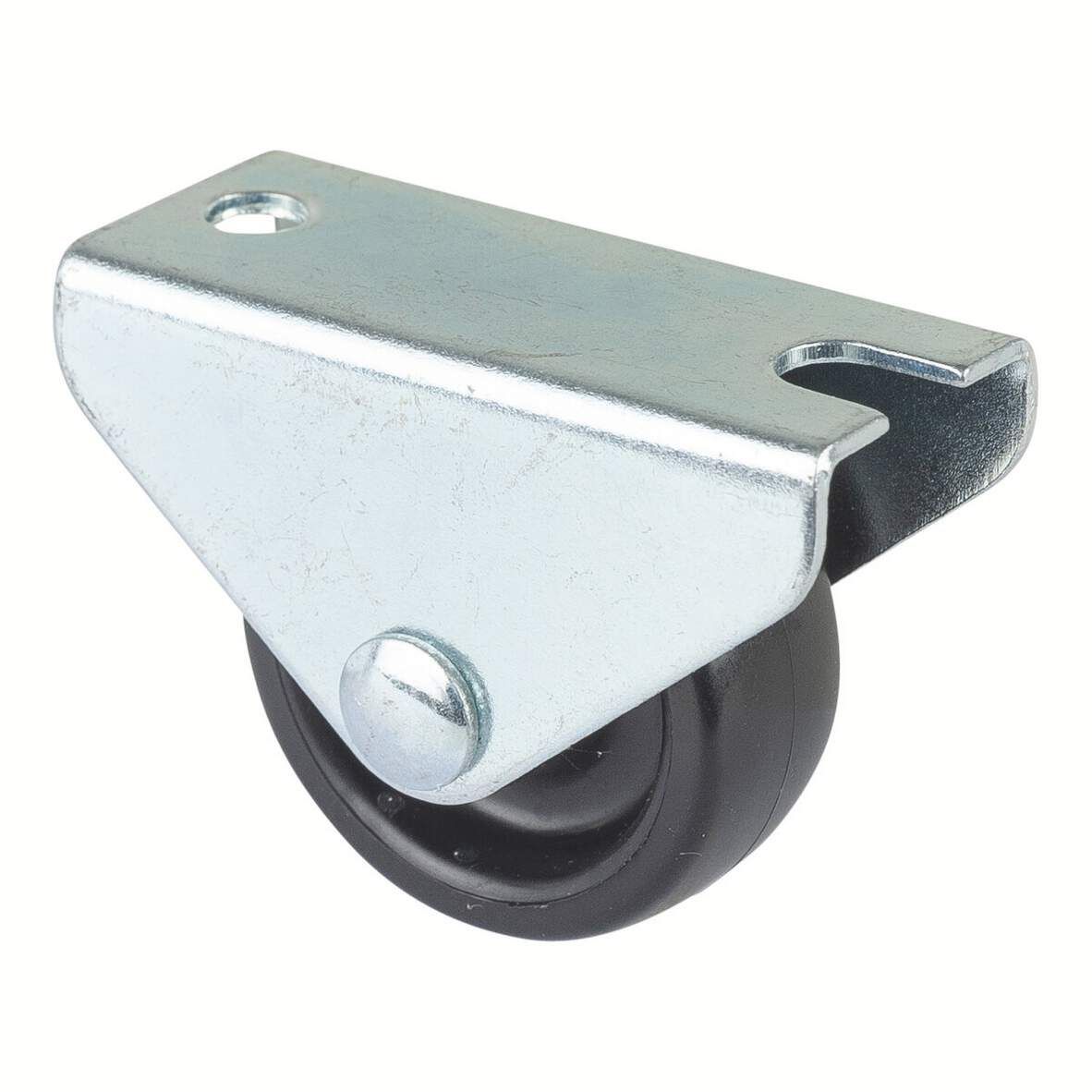 BS-ROLLEN Kastenrolle mit Platte DM 30mm für weiche Böden,Tragkraft 40kg