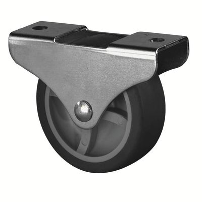 BS-ROLLEN Kastenrolle mit Platte DM 50mm für harte Böden,Tragkraft 50kg