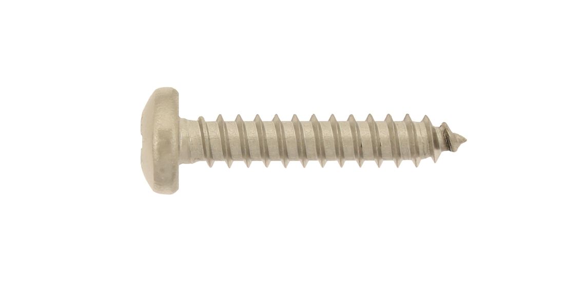 Blechschrauben DIN 7981 Edelstahl A2 3,9x19