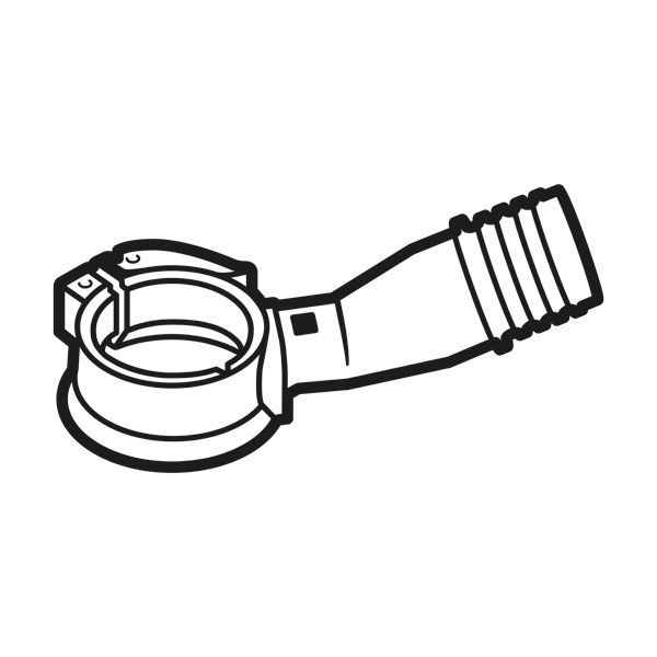 BOSCH Schlauch für Bosch-Sauger, 3 m, 35 mm, mit Bajonettverschluss
