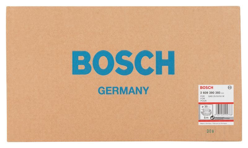 BOSCH Schlauch für Bosch-Sauger, 5 m, 35 mm, mit Bajonettverschluss