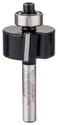 BOSCH Falzfräser, 1/4-Zoll, D1 25,4 mm, L 12,7 mm, G 54 mm