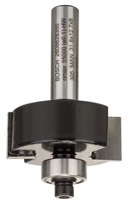 BOSCH Falzfräser, 8 mm, B 9,5 mm, D 31,8 mm, L 12,5 mm, G 54 mm