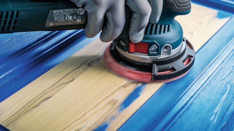 BOSCH EXPERT O780 Folienschleifscheibe, 125 mm, G400