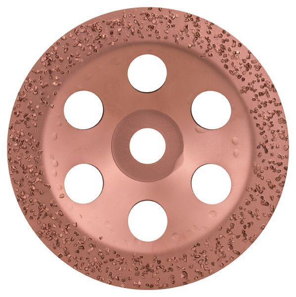 BOSCH Carbide-Schleifköpfe, 180 mm, Feinheitsgrad grob, Scheibenform flach