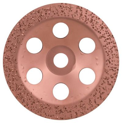 BOSCH Carbide-Schleifköpfe, 180 mm, Feinheitsgrad grob, Scheibenform flach