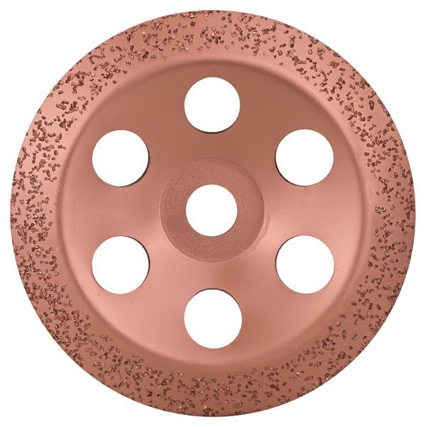 BOSCH Carbide-Schleifköpfe, 180 mm, Feinheitsgrad mittel, Scheibenform schräg